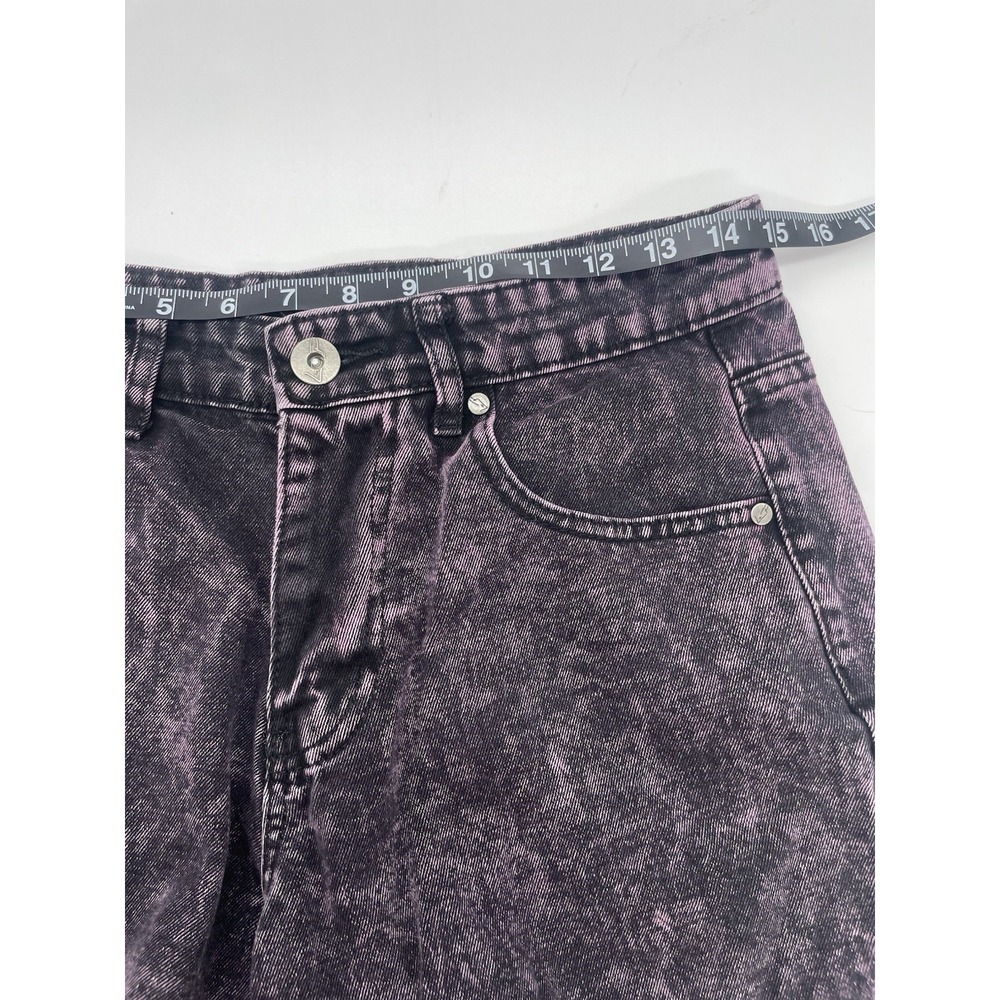 Liquor n poker Womens Jeans Shorts Sz 30 Rock Moto Goth Grunge Denim Beach - Picture 7 of 8